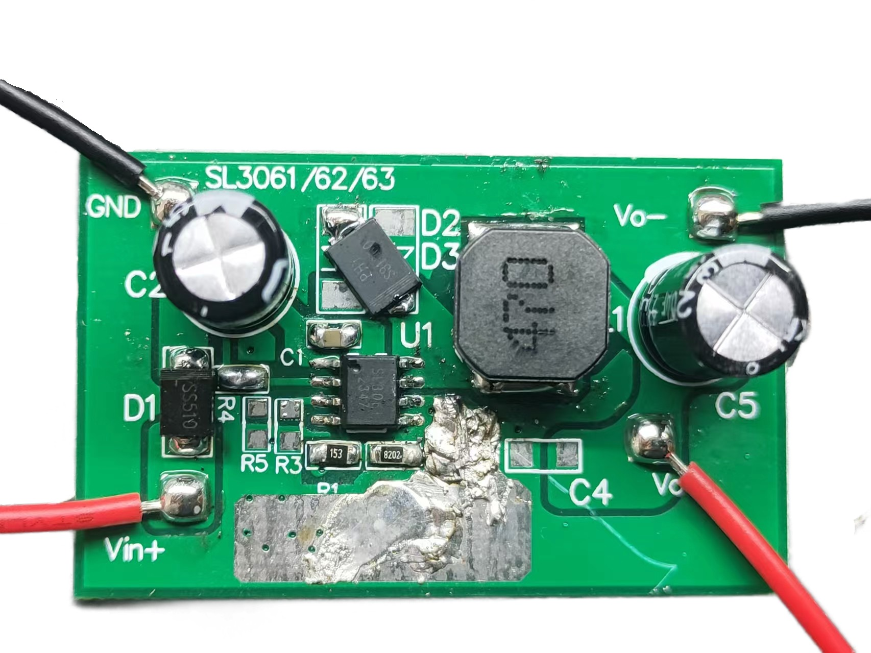SL3061 dcdc8V-40V輸入 5V輸出2A電流應(yīng)用參數(shù)